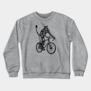 SEEMBO Devil Cycling Bicycle Bicycling Biker Biking Fun Bike Crewneck Sweatshirt